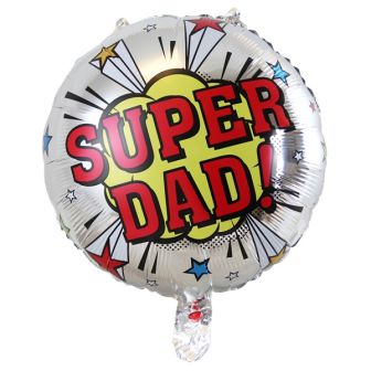 Father's Day 'Super Dad' 18" Foil Balloon