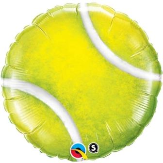 Tennis Ball 18" Foil Balloon
