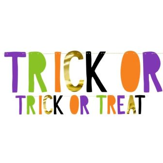 Trick or Treat Banner - 1m