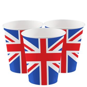 GB Flag Cup - 8pk