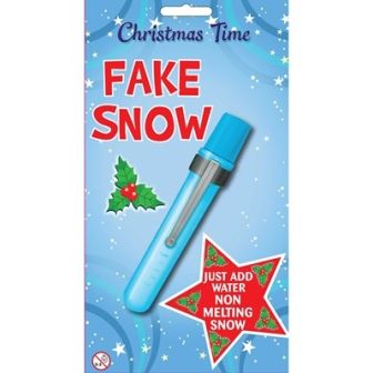 Christmas Fake Snow Tube
