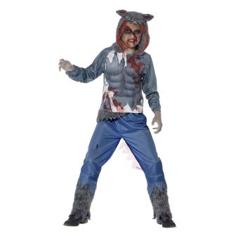 Deluxe Wolf Warrior Costume - Teen
