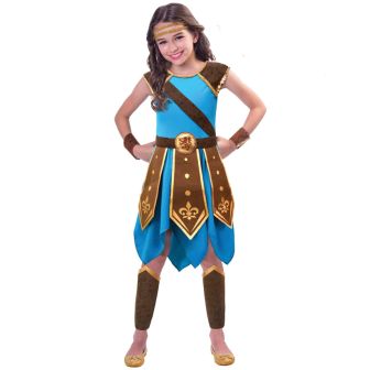 Wonderous Warrior Costume - Age 11-12 Years
