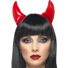 Devil Horns Red on Headband