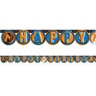 Nerf Party Birthday Letter Banner - 1pk