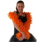 Feather Boa Orange 1.8m